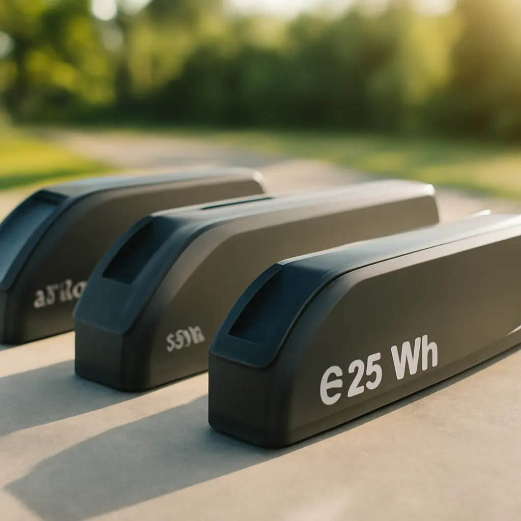 Comparatif des batteries vélo électrique 625 Wh